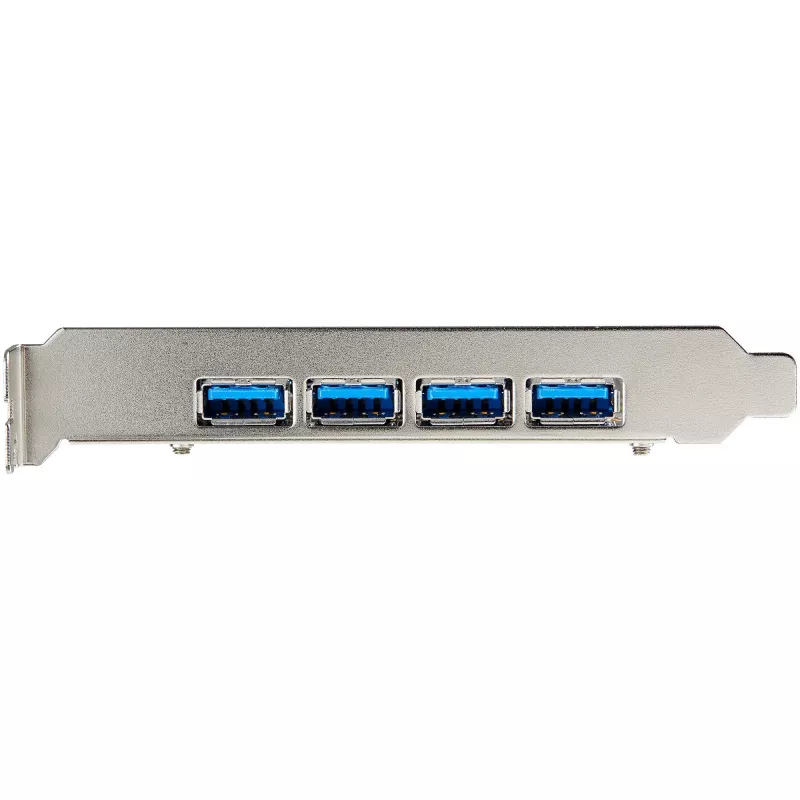 StarTech.com 4-portowa karta USB PCIe - 10Gbps USB 3.1/3.2 Gen 2 Type-A karta rozszerzeń PCI Express z 2 kontrolerami - 4x USB-A - karta adaptera USB PCIe - Windows/Mac/Linux