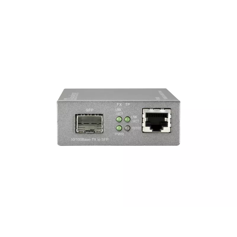 LevelOne RJ45 na SFP zarządzany konwerter mediów Fast Ethernet