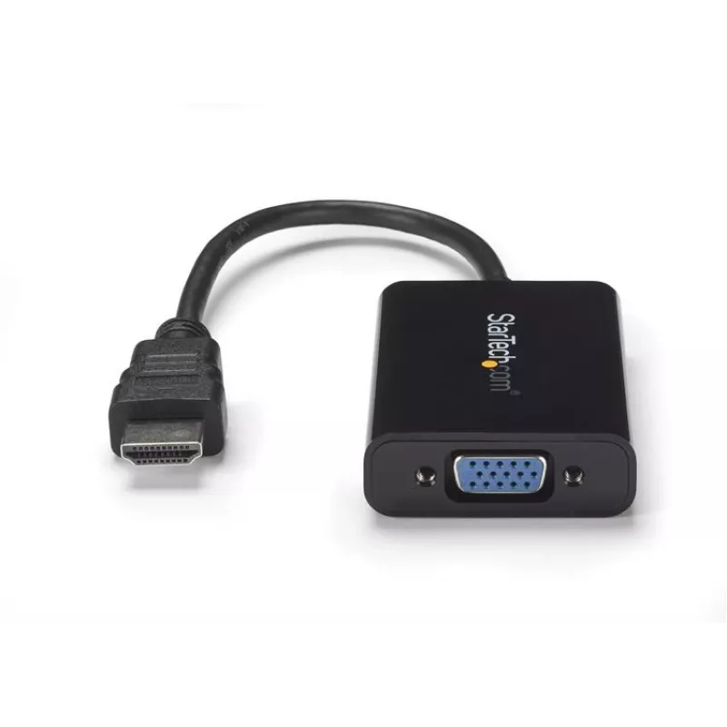 StarTech.com Przejściówka HDMI do VGA z dźwiękiem dla komputera stacjonarnego / laptopa / ultrabooka - 1920x1080