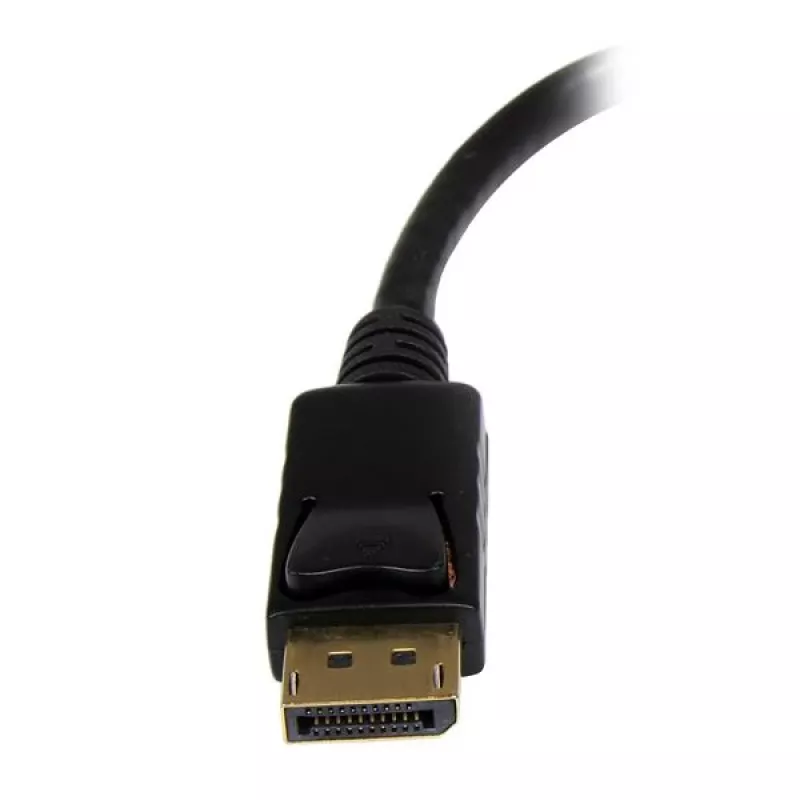 Adapter StarTech.com DisplayPort na HDMI – DP 1.2 na HDMI Konwerter wideo 1080p – Przejściówka DP na HDMI do monitora/telewizora/wyświetlacza – Pasywny adapter DP na HDMI – Złącze DP z zatrzaskiem