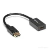 Adapter StarTech.com DisplayPort na HDMI – DP 1.2 na HDMI Konwerter wideo 1080p – Przejściówka DP na HDMI do monitora/telewizora/wyświetlacza – Pasywny adapter DP na HDMI – Złącze DP z zatrzaskiem