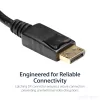 Adapter StarTech.com DisplayPort na HDMI – DP 1.2 na HDMI Konwerter wideo 1080p – Przejściówka DP na HDMI do monitora/telewizora/wyświetlacza – Pasywny adapter DP na HDMI – Złącze DP z zatrzaskiem