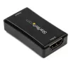 StarTech.com 45 ft. (14 m) HDMI Signal Booster - 4K 60Hz, 3840 x 2160 pikseli, wzmacniacz AV, 14 m, czarny, HDCP