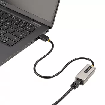 StarTech.com Adapter sieciowy USB 3.0 do Gigabit Ethernet - 10/100/1000 Mbps, USB na RJ45, Adapter USB 3.0 do LAN, Adapter Ethernet USB 3.0 (GbE), dołączony kabel 28 cm, instalacja bez sterowników