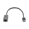 StarTech.com Adapter sieciowy USB 3.0 do Gigabit Ethernet - 10/100/1000 Mbps, USB na RJ45, Adapter USB 3.0 do LAN, Adapter Ethernet USB 3.0 (GbE), dołączony kabel 28 cm, instalacja bez sterowników