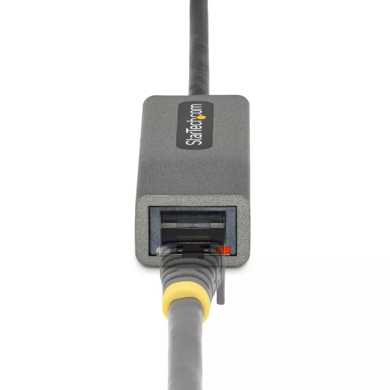 StarTech.com Adapter sieciowy USB 3.0 do Gigabit Ethernet - 10/100/1000 Mbps, USB na RJ45, Adapter USB 3.0 do LAN, Adapter Ethernet USB 3.0 (GbE), dołączony kabel 28 cm, instalacja bez sterowników