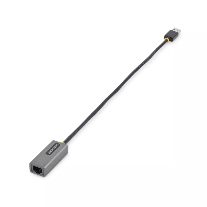 StarTech.com Adapter sieciowy USB 3.0 do Gigabit Ethernet - 10/100/1000 Mbps, USB na RJ45, Adapter USB 3.0 do LAN, Adapter Ethernet USB 3.0 (GbE), dołączony kabel 28 cm, instalacja bez sterowników
