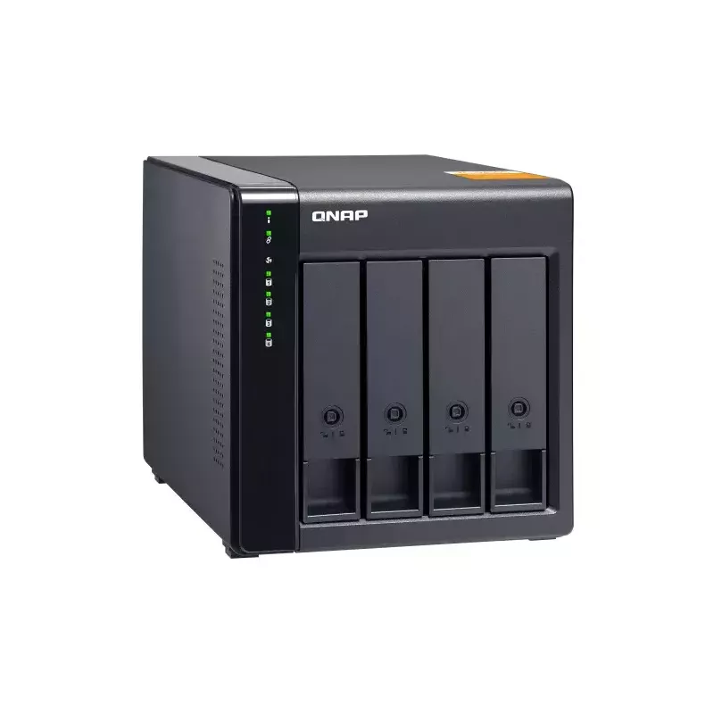 QNAP High-performance Desktop SATA 6Gbps JBOD Storage Enclosure | TL-D400S | Black