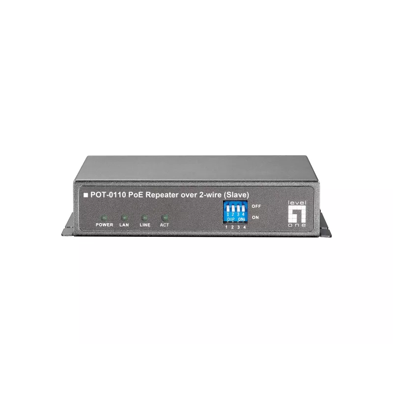 Regenerator sieci LevelOne PoE over 2-wire Receiver POT-0110