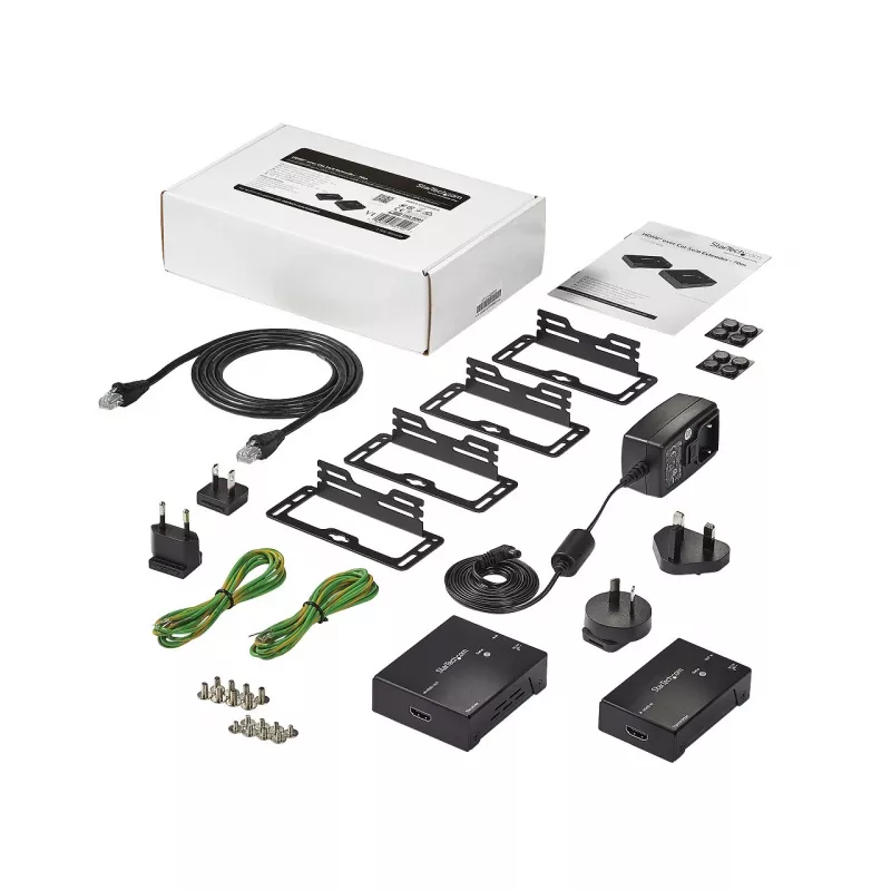 StarTech.com HDMI over CAT5e HDBaseT Extender - Power over kabel - Ultra HD 4K - TAA