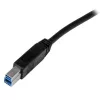 StarTech.com 1 m (3 stopy) certyfikowany kabel SuperSpeed USB 3.0 A na B - M/M
