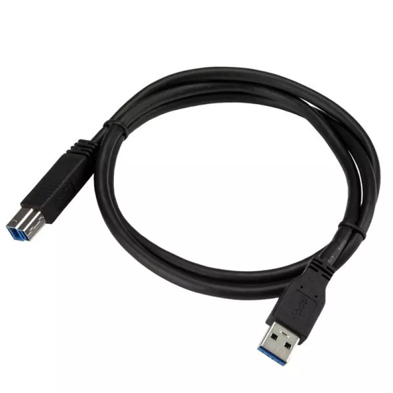 StarTech.com 1 m (3 stopy) certyfikowany kabel SuperSpeed USB 3.0 A na B - M/M