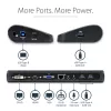 StarTech.com Stacja dokująca USB 3.0 z obsługą dwóch monitorów, HDMI i DVI/VGA