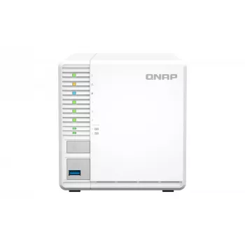 QNAP TS-364 NAS Tower Intel® Celeron® N5095 8 GB DDR4 0 TB QNAP Turbo System Biały