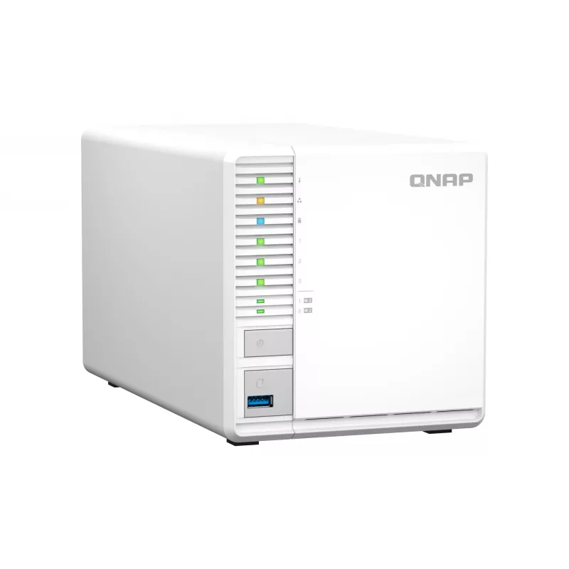 QNAP TS-364 NAS Tower Intel® Celeron® N5095 8 GB DDR4 0 TB QNAP Turbo System Biały