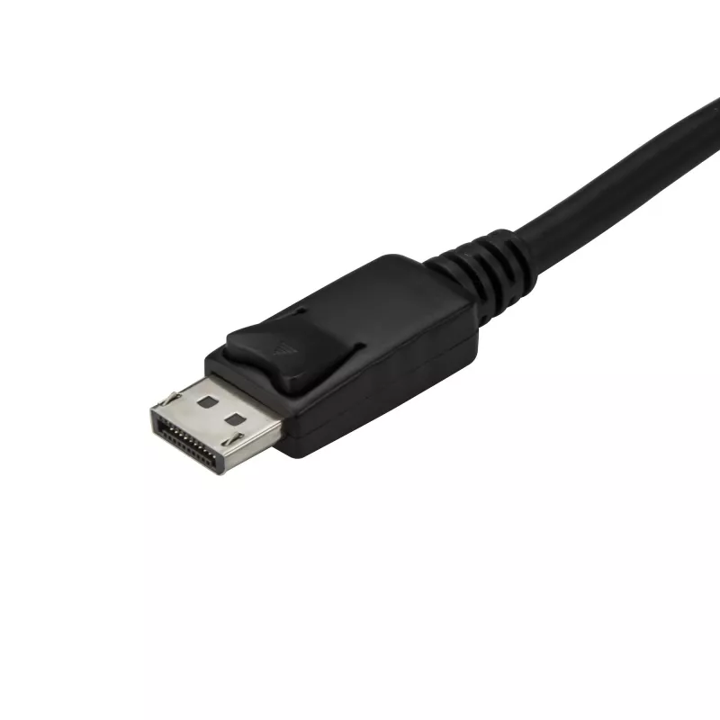 StarTech.com 3 m USB-C do DisplayPort 1.2 Kabel 4K 60 Hz – Adapter USB-C na DisplayPort – kabel wideo HBR2 USB Type-C DP Alt Mode do monitora DP – współpracuje z Thunderbolt 3 – czarny