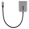 StarTech.com Adapter USB-C na dwa Displayport 1.4, Hub MST multi-monitor USB Typu-C, Rozdzielacz/przedłużacz ekranu laptopa Dual 5K 60Hz DP, HDR, Wyjątkowo długi wbudowany kabel - Tylko Windows