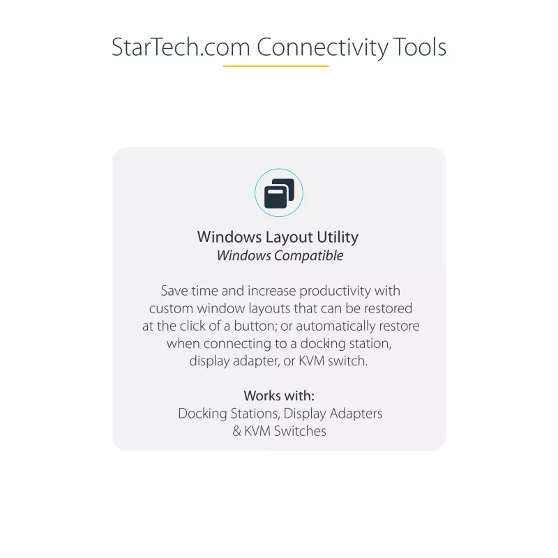 StarTech.com Adapter USB-C na dwa Displayport 1.4, Hub MST multi-monitor USB Typu-C, Rozdzielacz/przedłużacz ekranu laptopa Dual 5K 60Hz DP, HDR, Wyjątkowo długi wbudowany kabel - Tylko Windows