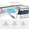 StarTech.com Adapter USB-C na dwa Displayport 1.4, Hub MST multi-monitor USB Typu-C, Rozdzielacz/przedłużacz ekranu laptopa Dual 5K 60Hz DP, HDR, Wyjątkowo długi wbudowany kabel - Tylko Windows