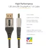 StarTech.com 13ft (4m) VESA Certified DisplayPort 1.4 kabel - 8K 60Hz HDR10 - Ultra HD 4K 120Hz Video - DP 1.4 kabel / Cord - For Monitors/Displays - DisplayPort to DisplayPort kabel - M/M