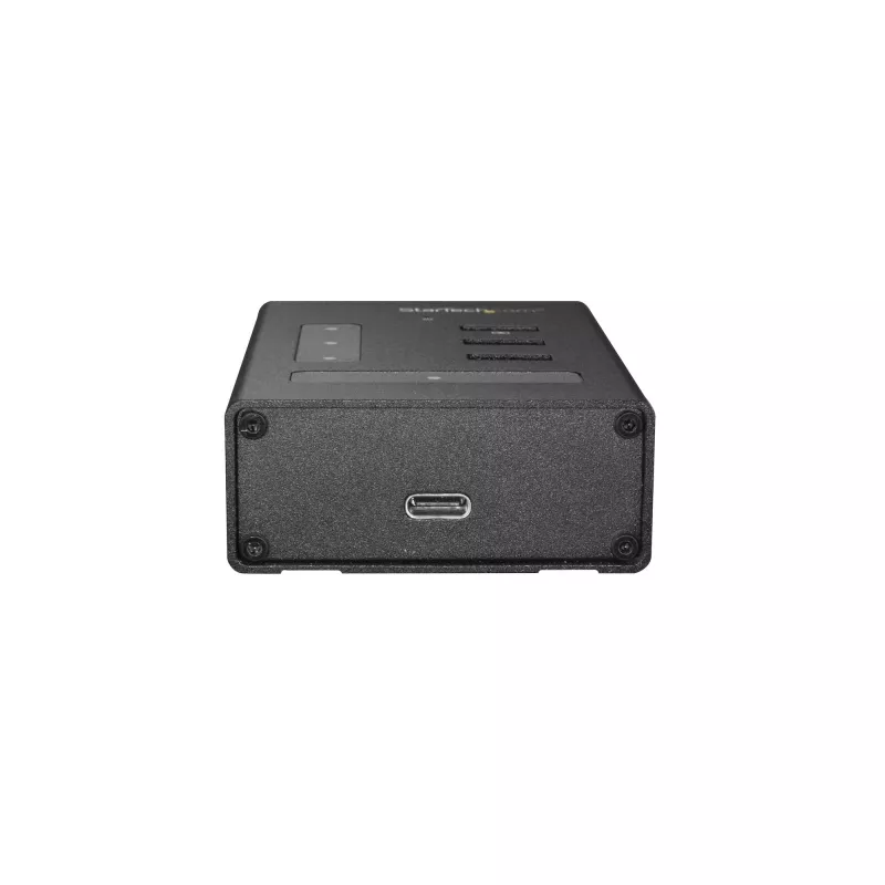 StarTech.com 4-portowy hub USB 3.0 – USB Type-A do 1x USB-C i 3x USB-A – Komercyjny metalowy hub USB – SuperSpeed 5 Gb/s USB 3.1/3.2 Gen 1 – Zasilany samodzielnie – BC 1.2 szybkie ładowanie – Możliwość montażu/wytrzymały