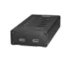 StarTech.com 7-portowy hub USB-C - USB typu C do 2x USB-C/5x USB-A - Komercyjny metalowy hub USB 3.0 - SuperSpeed USB 3.2 Gen 1 (5 Gb/s) - Zasilany samodzielnie - Szybkie ładowanie BC 1.2 - Możliwość montażu/Wytrzymały