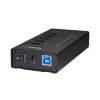 StarTech.com 7-portowy hub USB-C - USB typu C do 2x USB-C/5x USB-A - Komercyjny metalowy hub USB 3.0 - SuperSpeed USB 3.2 Gen 1 (5 Gb/s) - Zasilany samodzielnie - Szybkie ładowanie BC 1.2 - Możliwość montażu/Wytrzymały