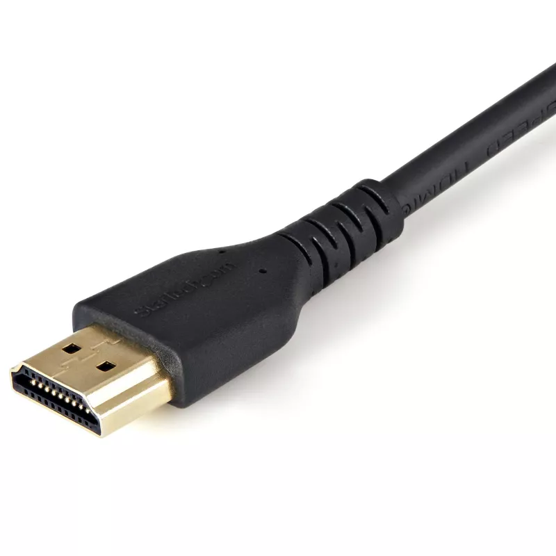 StarTech.com 6ft (2m) HDMI kabel with Locking Screw - 4K 60Hz HDR - High Speed HDMI 2.0 Monitor kabel with Locking Screw Connector for Secure Connection - HDMI kabel with Ethernet - M/M