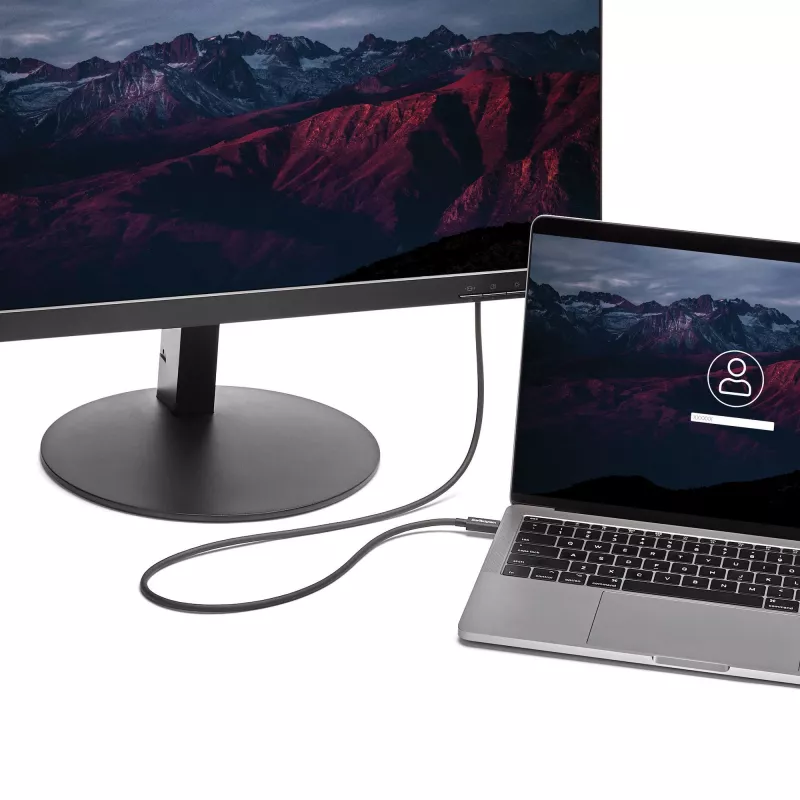 Kabel StarTech.com Thunderbolt 3 (20 Gb/s) USB-C 1 m - zgodny z Thunderbolt, USB i DisplayPort