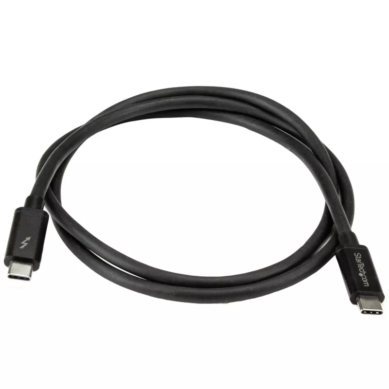Kabel StarTech.com Thunderbolt 3 (20 Gb/s) USB-C 1 m - zgodny z Thunderbolt, USB i DisplayPort