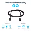 Kabel StarTech.com Thunderbolt 3 (20 Gb/s) USB-C 1 m - zgodny z Thunderbolt, USB i DisplayPort
