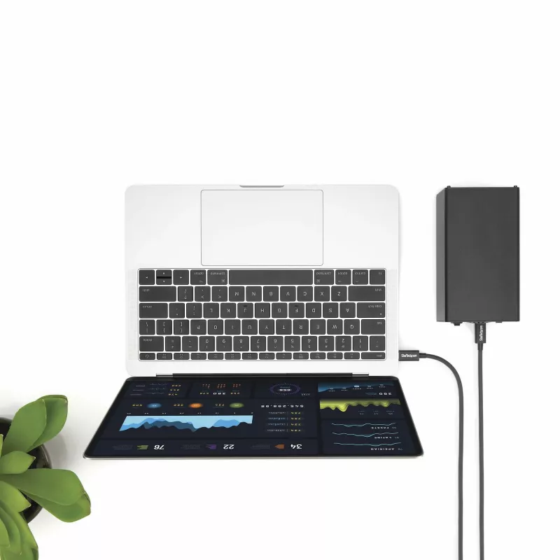 StarTech.com 2m Thunderbolt 3 (20 Gb/s) kabel USB-C – zgodny z Thunderbolt, USB i DisplayPort
