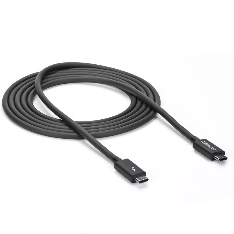 StarTech.com 2m Thunderbolt 3 (20 Gb/s) kabel USB-C – zgodny z Thunderbolt, USB i DisplayPort