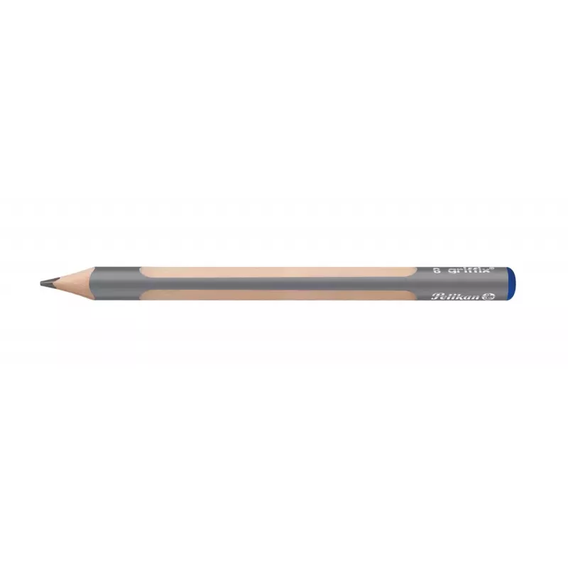 Ołówek Pelikan griffix zestaw B trójkątny szary 3,5 mm 140 mm