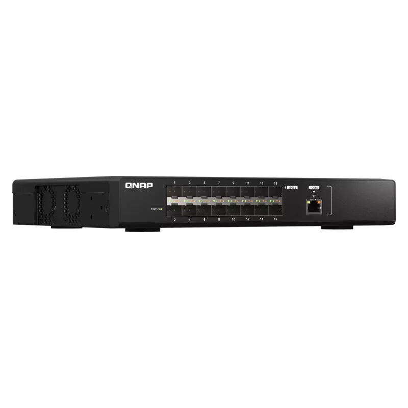QNAP QSW-M5216-1T przełącznik sieciowy zarządzalny L2 czarny