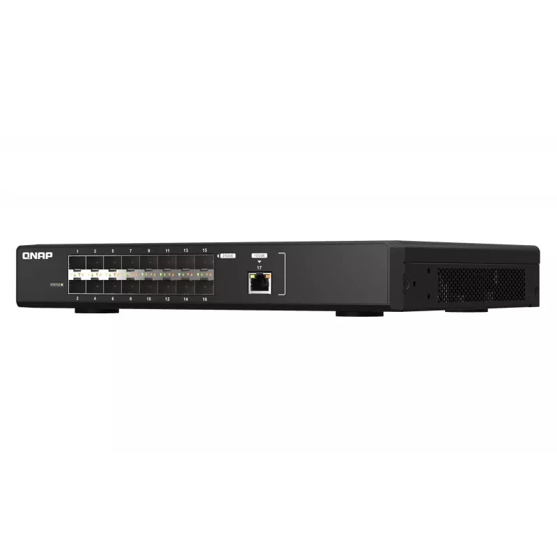 QNAP QSW-M5216-1T przełącznik sieciowy zarządzalny L2 czarny