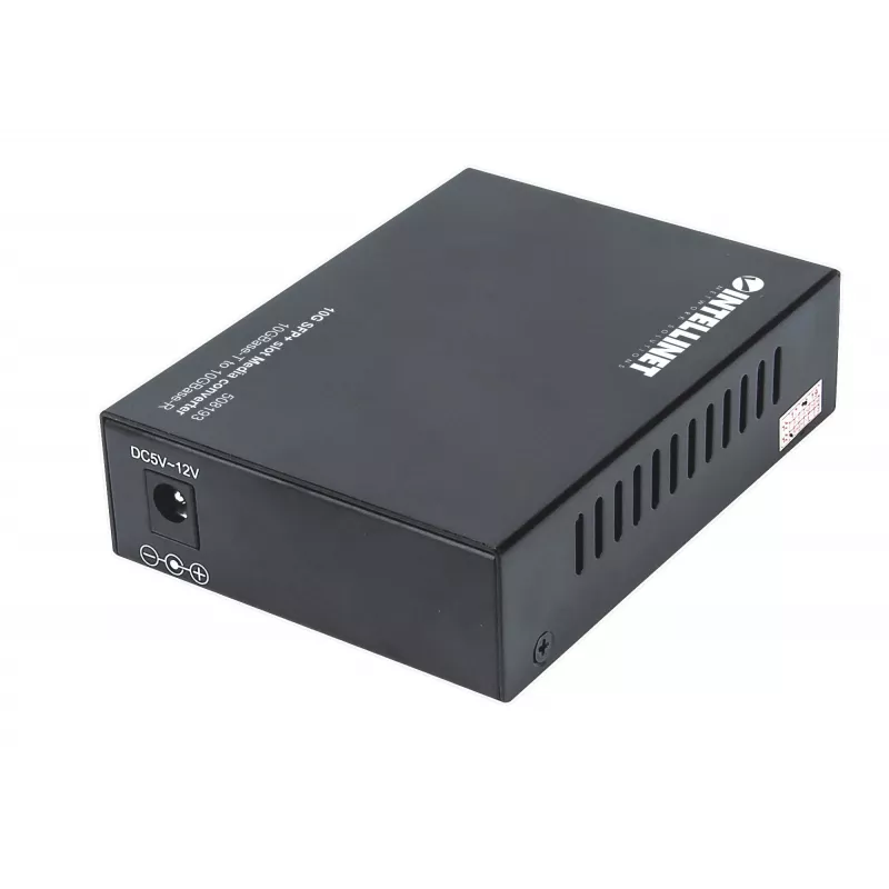 Intellinet konwerter mediów 10GBase-T na 10GBase-R, 1 x 10 GB gniazdo SFP+, 1 x 10GB port RJ45