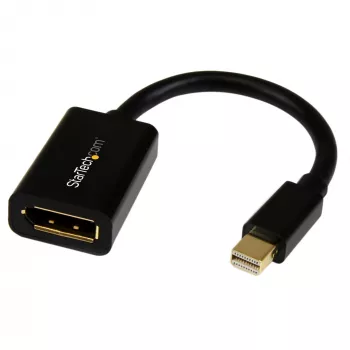 StarTech.com Adapter Mini DisplayPort na DisplayPort - 4K x 2K UHD Video - Konwerter Mini DP na DP - Adapter Mini DisplayPort na DisplayPort 1.2 - mDP PC/Computer na DP Monitor/Display