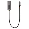 StarTech.com Adapter USB-C na Ethernet, Adapter sieciowy USB 3.0 na Gigabit Ethernet - 10/100/1000 Mbps, Adapter USB-C na RJ45 Ethernet (GbE), Wbudowany kabel 12 cali, Instalacja bez sterowników