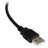StarTech.com 2,5 m 1-portowy adapter FTDI USB na RS232 z izolacją optyczną, kabel USB na RS232 – TAA