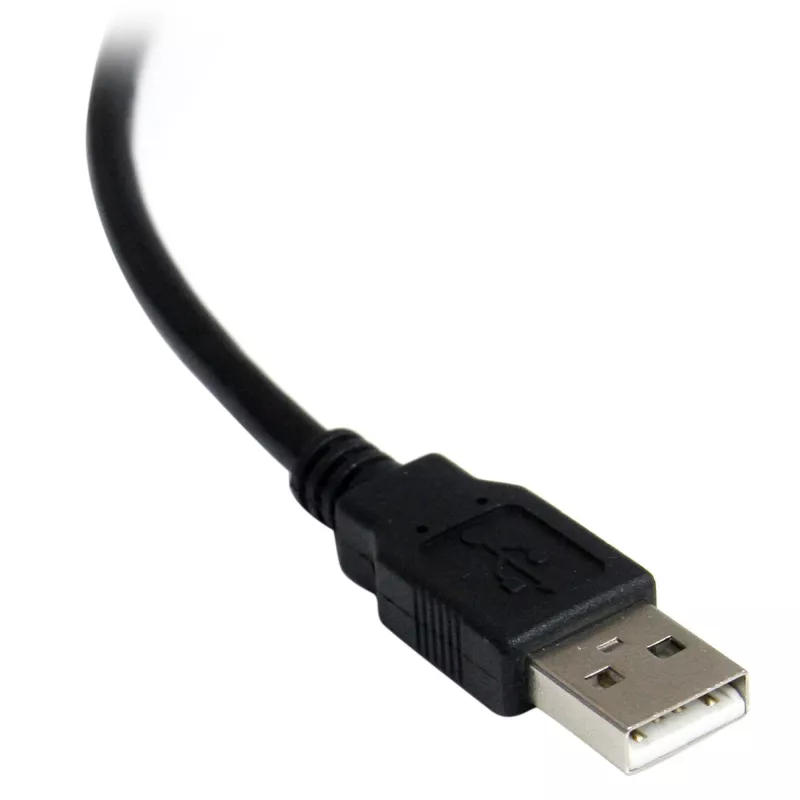 StarTech.com 2,5 m 1-portowy adapter FTDI USB na RS232 z izolacją optyczną, kabel USB na RS232 – TAA