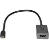 StarTech.com Mini DisplayPort do HDMI Adapter - mDP do HDMI Adapter Dongle - 1080p - Mini DisplayPort 1.2 do HDMI Monitor/Wyświetlacz - Mini DP do HDMI Konwerter Wideo - 12 cali długości dołączony kabel - Ulepszona wersja MDP2HDMI