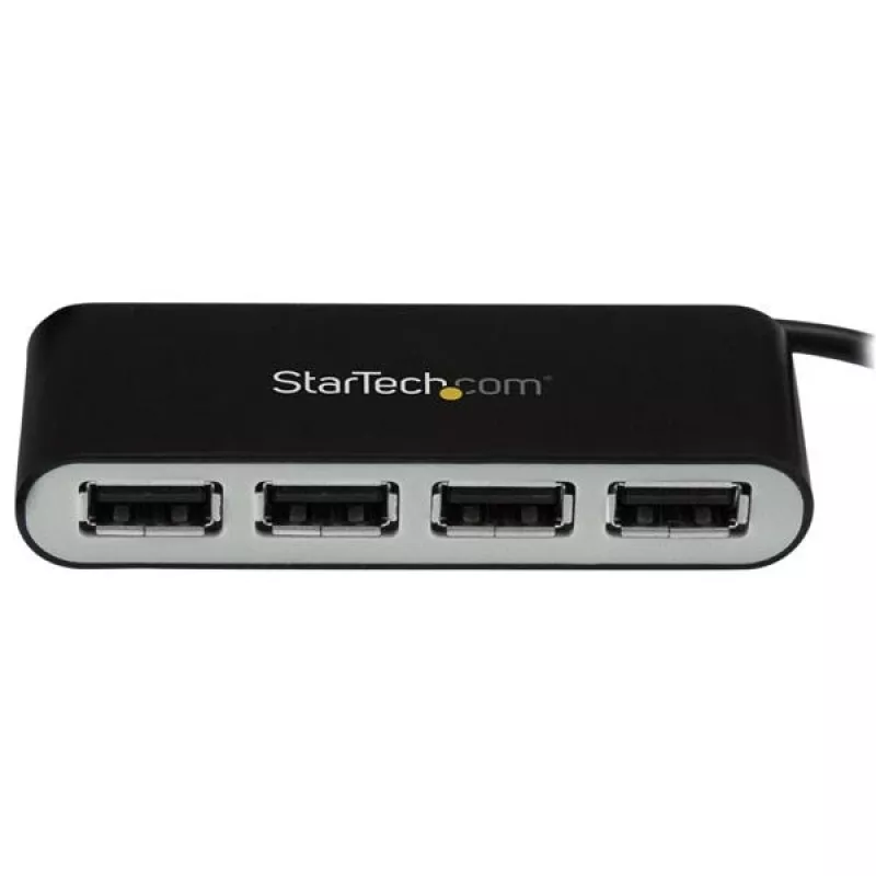 StarTech.com 4-portowy przenośny hub USB 2.0 z wbudowanym kablem