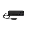 StarTech.com USB 3.0 Mini Dock - stacja dokująca z dwoma monitorami USB-A z DisplayPort 4K 60Hz i Gigabit Ethernet - kabel 30 cm - przenośny adapter do laptopa USB 3.1 Gen 1 Type-A