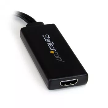Adapter StarTech.com z VGA na HDMI z audio USB i zasilaniem – przenośny konwerter VGA na HDMI – 1080p