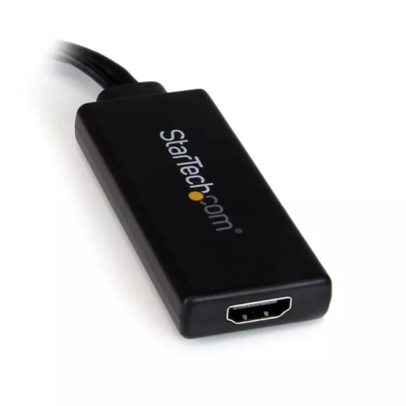 Adapter StarTech.com z VGA na HDMI z audio USB i zasilaniem – przenośny konwerter VGA na HDMI – 1080p