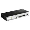 D-Link 10-portowy gigabitowy przełącznik zarządzalny Smart z 2 portami SFP