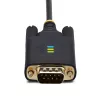 StarTech.com 10ft (3m) adapter kablowya USB na szeregowy, zachowanie COM, wymienne śruby/nakrętki, USB-A na DB9 RS232, układ FTDI, ochrona ESD, Windows/macOS/Linux