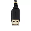 StarTech.com 10ft (3m) adapter kablowya USB na szeregowy, zachowanie COM, wymienne śruby/nakrętki, USB-A na DB9 RS232, układ FTDI, ochrona ESD, Windows/macOS/Linux
