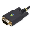 StarTech.com 10ft (3m) adapter kablowya USB na szeregowy, zachowanie COM, wymienne śruby/nakrętki, USB-A na DB9 RS232, układ FTDI, ochrona ESD, Windows/macOS/Linux